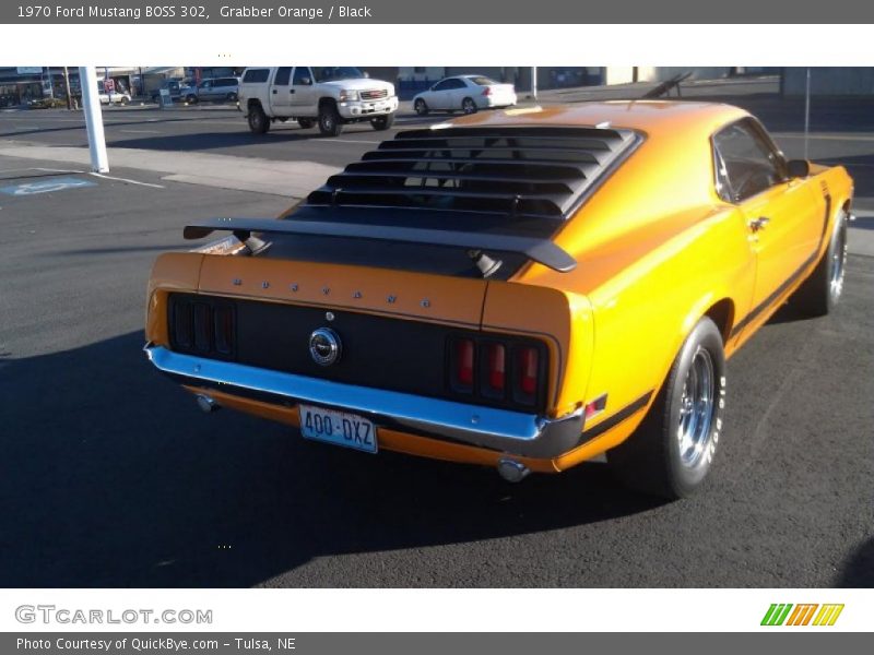 Grabber Orange / Black 1970 Ford Mustang BOSS 302