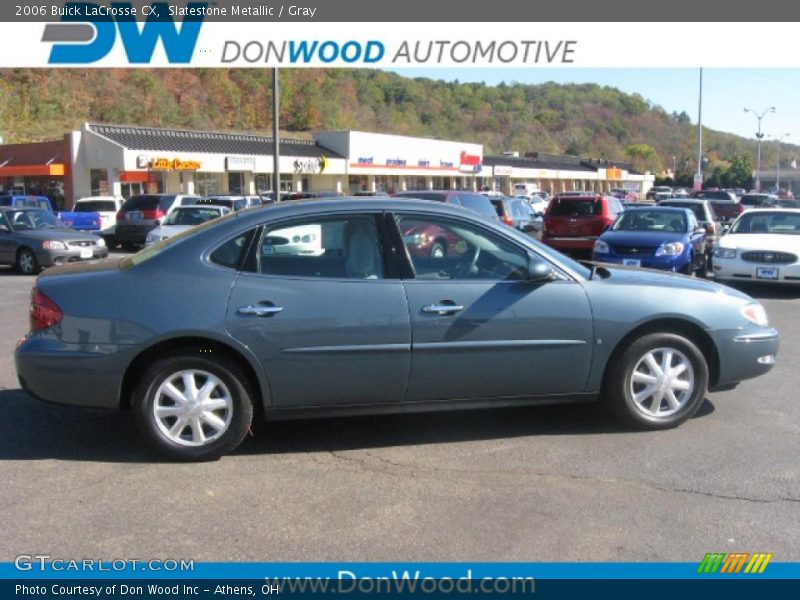 Slatestone Metallic / Gray 2006 Buick LaCrosse CX