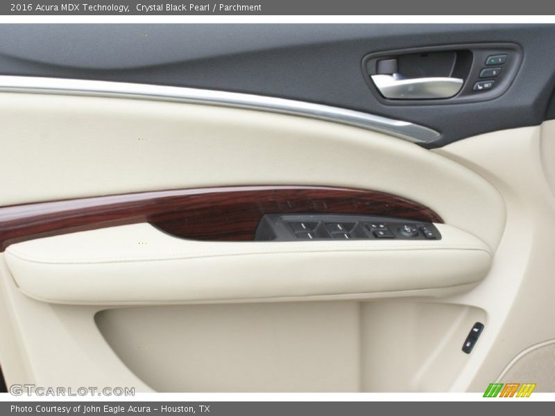 Crystal Black Pearl / Parchment 2016 Acura MDX Technology