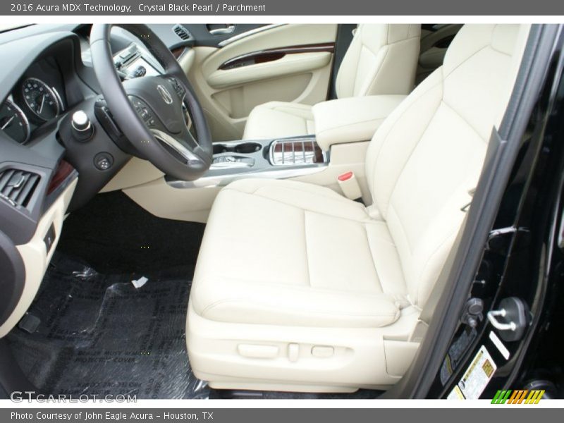 Crystal Black Pearl / Parchment 2016 Acura MDX Technology