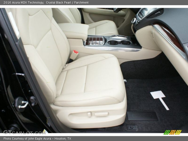 Crystal Black Pearl / Parchment 2016 Acura MDX Technology