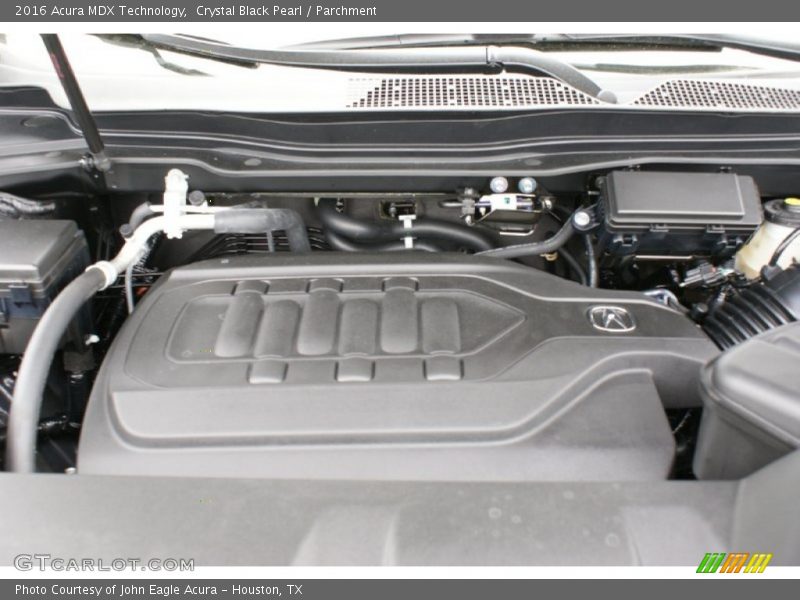 Crystal Black Pearl / Parchment 2016 Acura MDX Technology