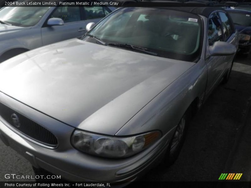 Platinum Metallic / Medium Gray 2004 Buick LeSabre Limited