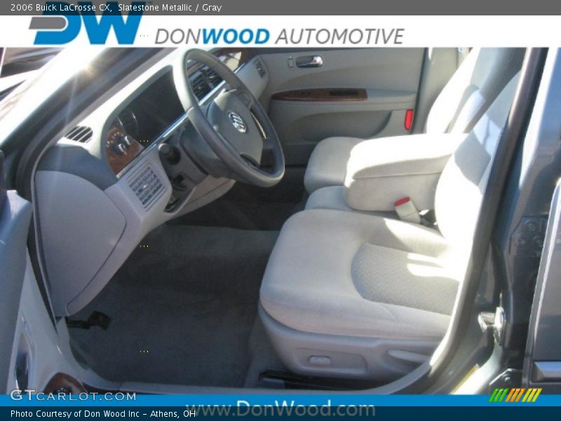 Slatestone Metallic / Gray 2006 Buick LaCrosse CX