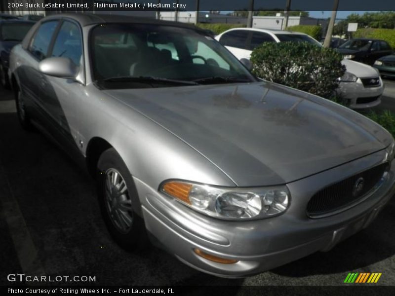 Platinum Metallic / Medium Gray 2004 Buick LeSabre Limited