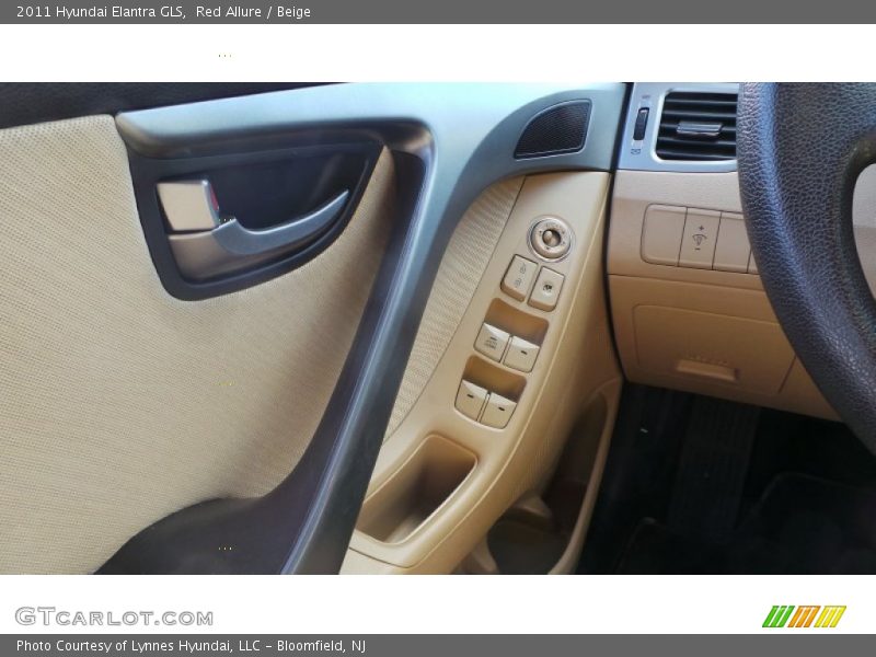Red Allure / Beige 2011 Hyundai Elantra GLS