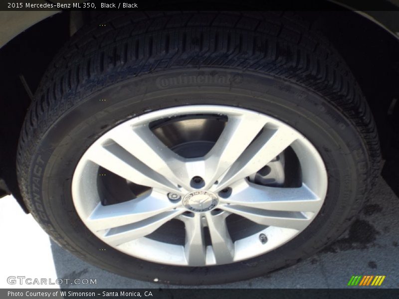 Black / Black 2015 Mercedes-Benz ML 350