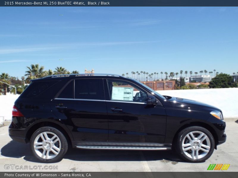Black / Black 2015 Mercedes-Benz ML 250 BlueTEC 4Matic
