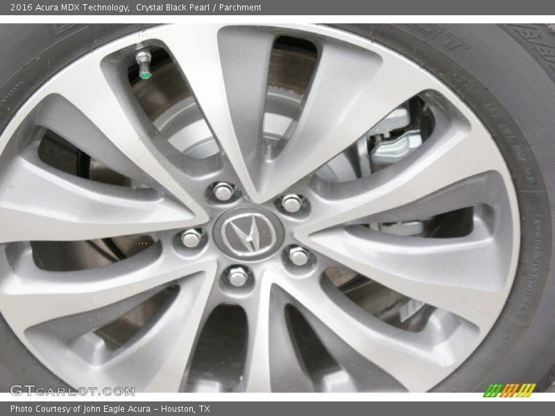 Crystal Black Pearl / Parchment 2016 Acura MDX Technology