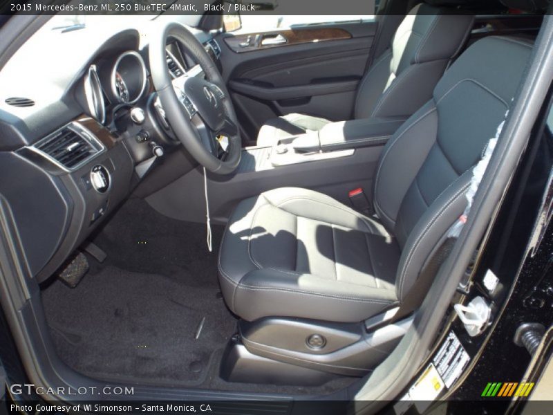 Black / Black 2015 Mercedes-Benz ML 250 BlueTEC 4Matic