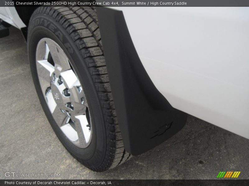 Summit White / High Country Saddle 2015 Chevrolet Silverado 2500HD High Country Crew Cab 4x4