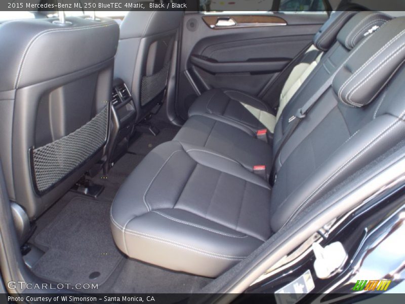 Black / Black 2015 Mercedes-Benz ML 250 BlueTEC 4Matic