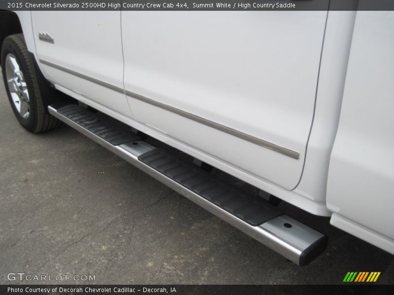 Summit White / High Country Saddle 2015 Chevrolet Silverado 2500HD High Country Crew Cab 4x4