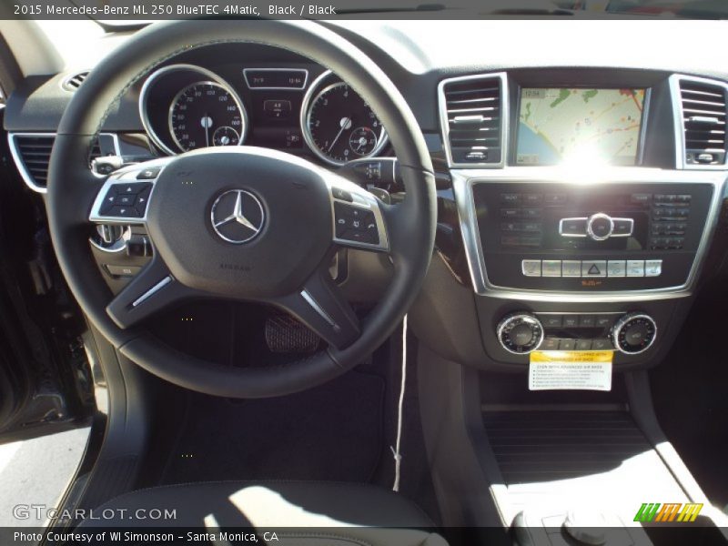 Black / Black 2015 Mercedes-Benz ML 250 BlueTEC 4Matic