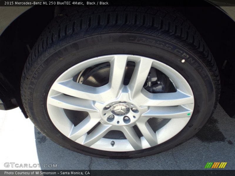 Black / Black 2015 Mercedes-Benz ML 250 BlueTEC 4Matic