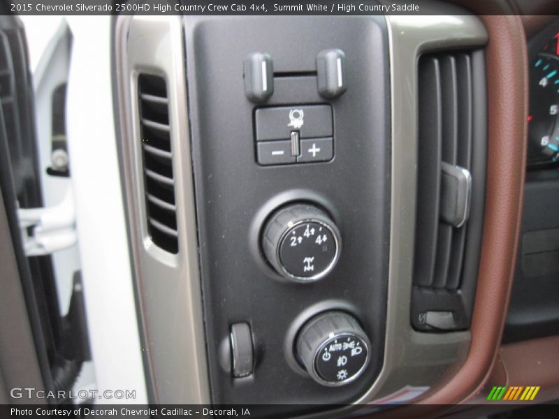 Summit White / High Country Saddle 2015 Chevrolet Silverado 2500HD High Country Crew Cab 4x4