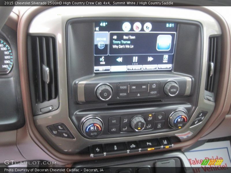 Summit White / High Country Saddle 2015 Chevrolet Silverado 2500HD High Country Crew Cab 4x4