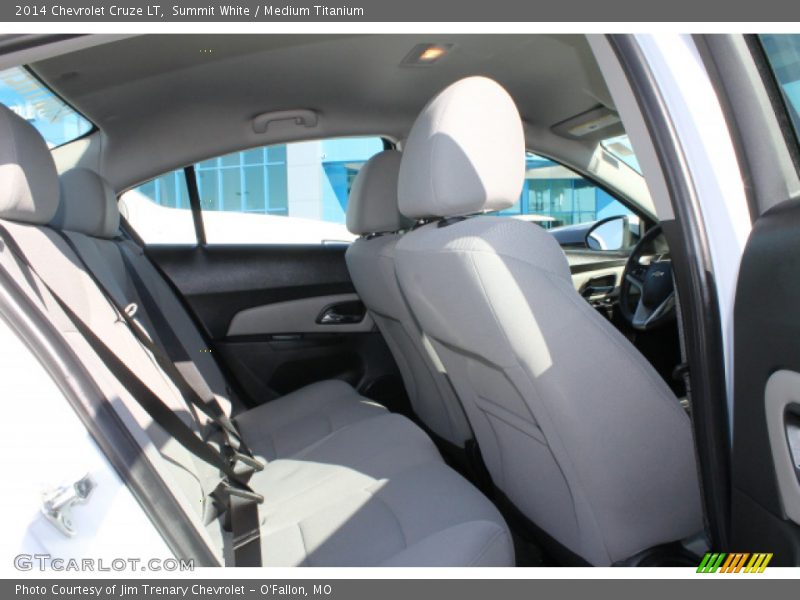Summit White / Medium Titanium 2014 Chevrolet Cruze LT