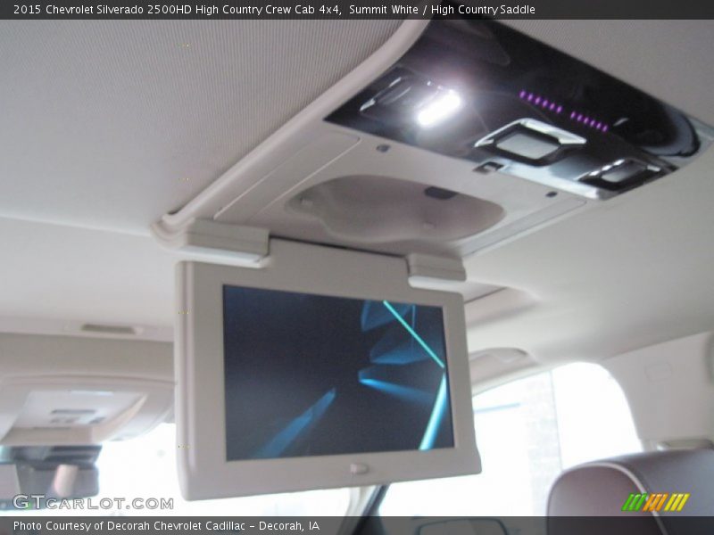Summit White / High Country Saddle 2015 Chevrolet Silverado 2500HD High Country Crew Cab 4x4