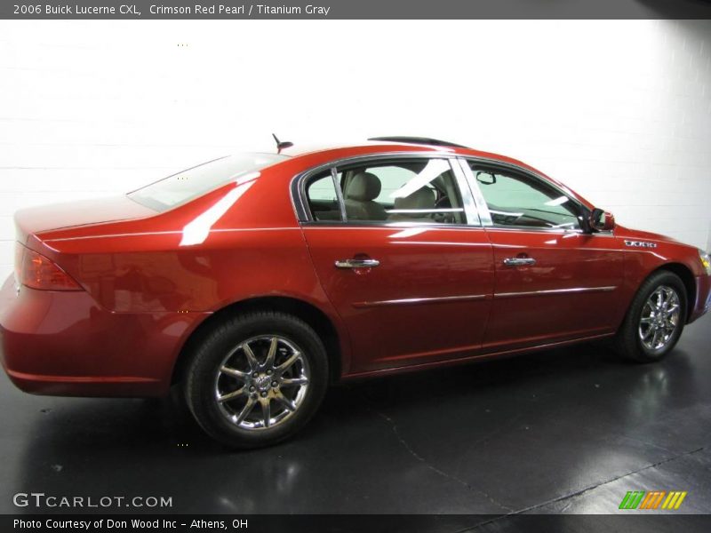 Crimson Red Pearl / Titanium Gray 2006 Buick Lucerne CXL