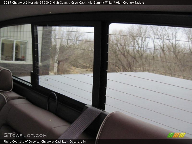 Summit White / High Country Saddle 2015 Chevrolet Silverado 2500HD High Country Crew Cab 4x4