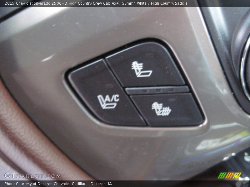 Summit White / High Country Saddle 2015 Chevrolet Silverado 2500HD High Country Crew Cab 4x4