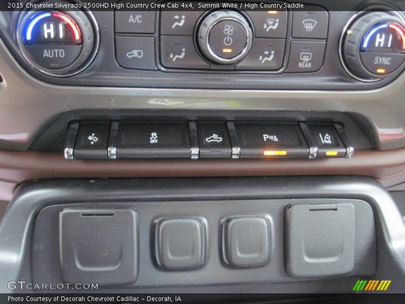 Summit White / High Country Saddle 2015 Chevrolet Silverado 2500HD High Country Crew Cab 4x4