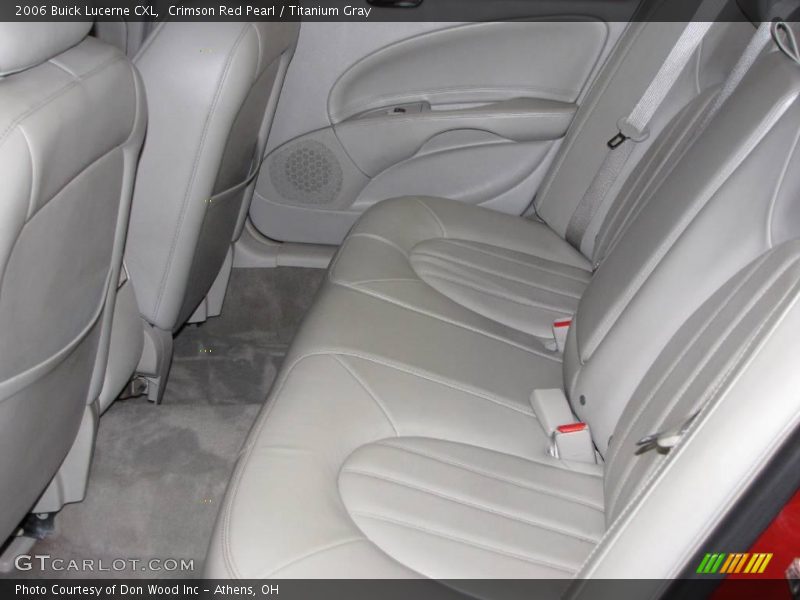 Crimson Red Pearl / Titanium Gray 2006 Buick Lucerne CXL