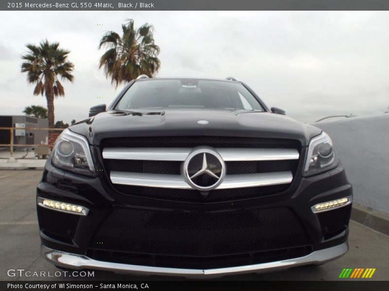 Black / Black 2015 Mercedes-Benz GL 550 4Matic