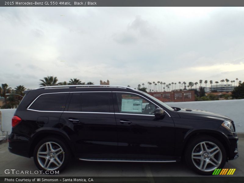 Black / Black 2015 Mercedes-Benz GL 550 4Matic