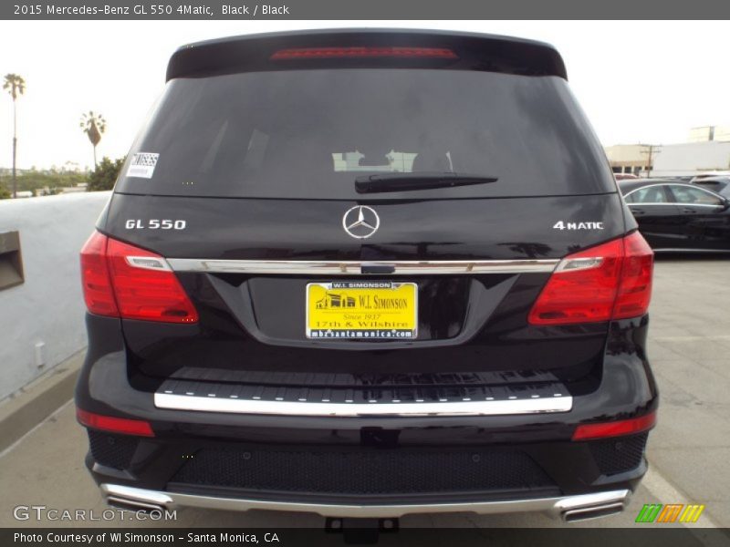 Black / Black 2015 Mercedes-Benz GL 550 4Matic