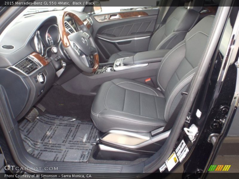 Black / Black 2015 Mercedes-Benz GL 550 4Matic