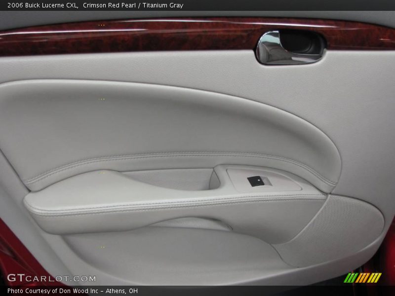 Crimson Red Pearl / Titanium Gray 2006 Buick Lucerne CXL