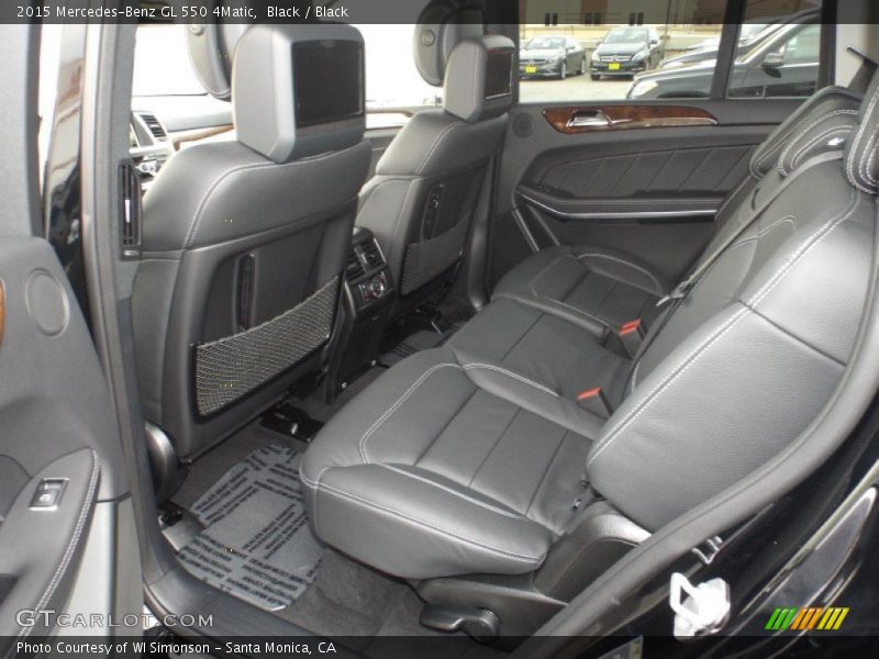Black / Black 2015 Mercedes-Benz GL 550 4Matic