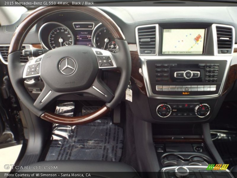Black / Black 2015 Mercedes-Benz GL 550 4Matic