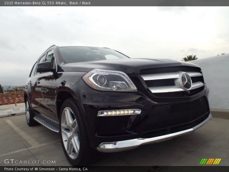 Black / Black 2015 Mercedes-Benz GL 550 4Matic