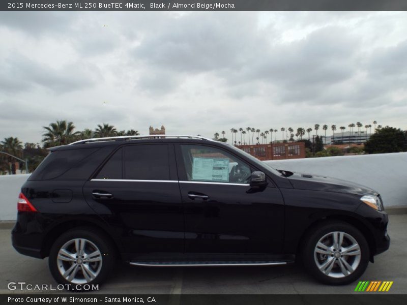 Black / Almond Beige/Mocha 2015 Mercedes-Benz ML 250 BlueTEC 4Matic