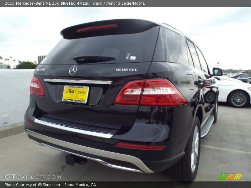 Black / Almond Beige/Mocha 2015 Mercedes-Benz ML 250 BlueTEC 4Matic