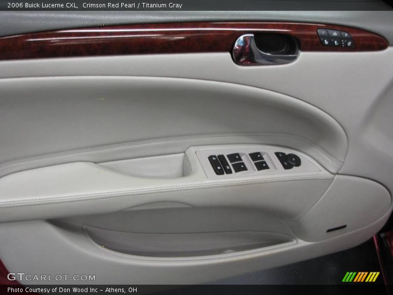 Crimson Red Pearl / Titanium Gray 2006 Buick Lucerne CXL