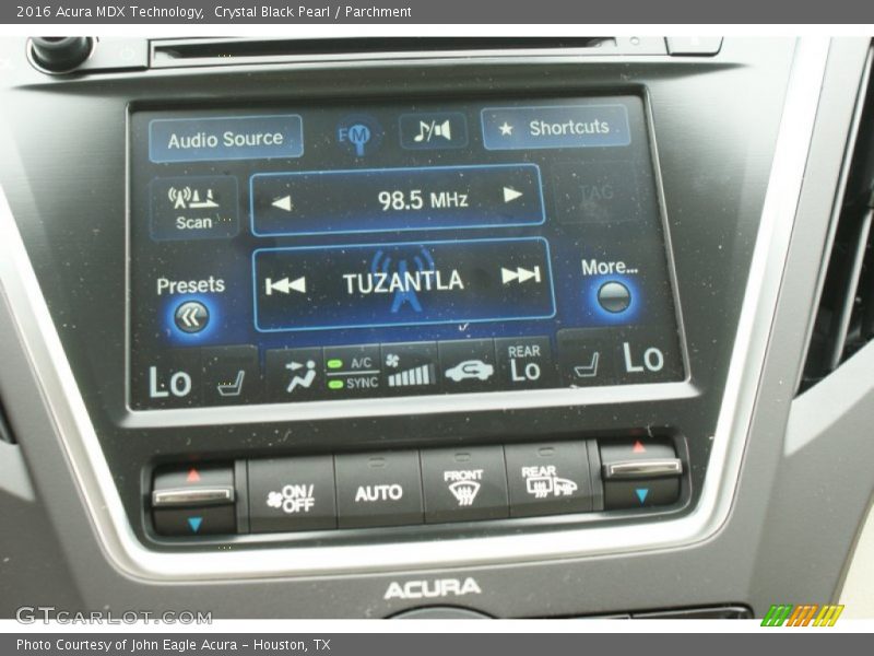 Crystal Black Pearl / Parchment 2016 Acura MDX Technology