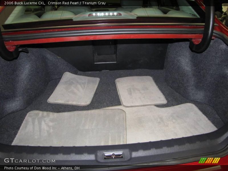 Crimson Red Pearl / Titanium Gray 2006 Buick Lucerne CXL