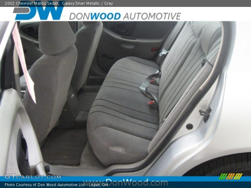 Galaxy Silver Metallic / Gray 2002 Chevrolet Malibu Sedan
