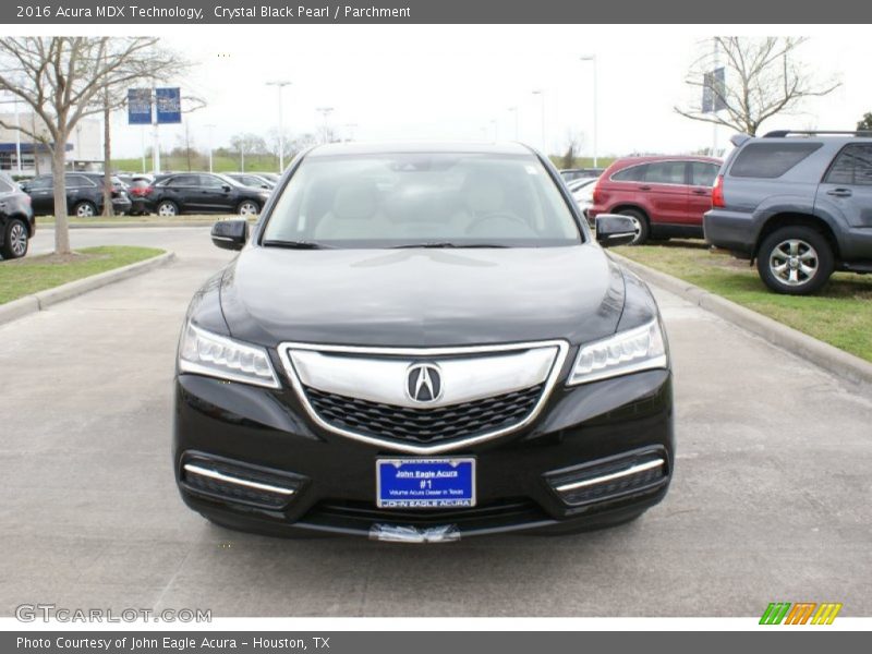 Crystal Black Pearl / Parchment 2016 Acura MDX Technology