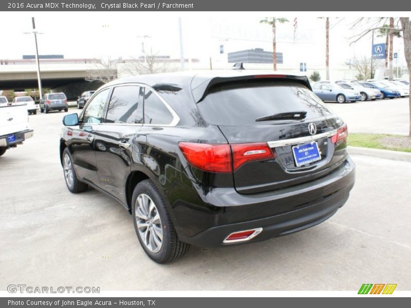 Crystal Black Pearl / Parchment 2016 Acura MDX Technology