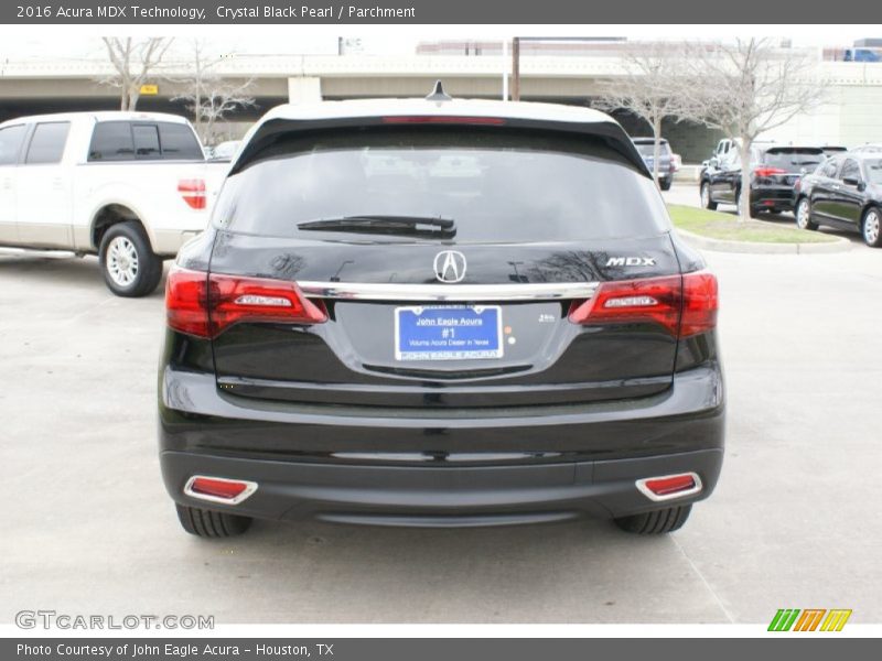 Crystal Black Pearl / Parchment 2016 Acura MDX Technology