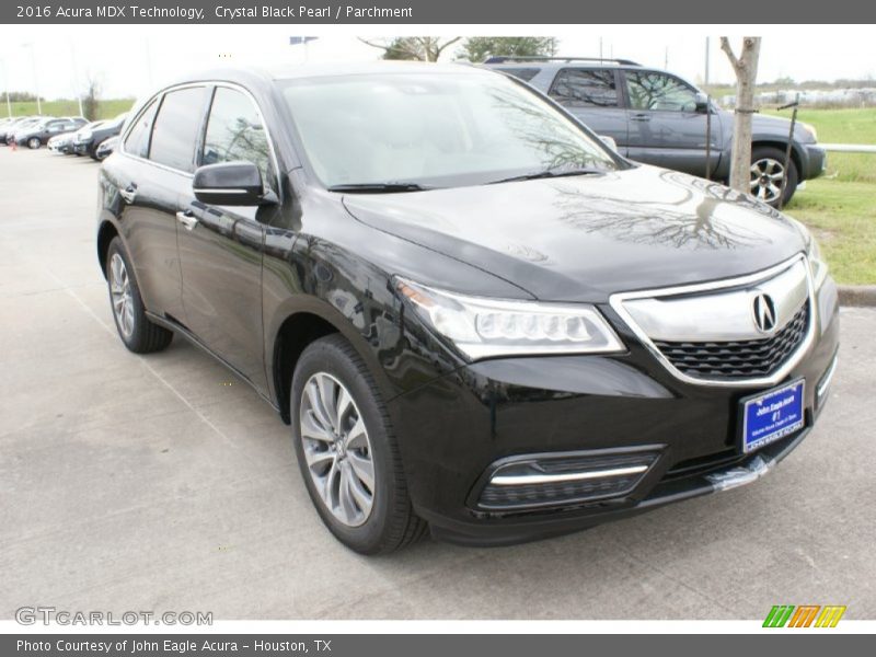 Crystal Black Pearl / Parchment 2016 Acura MDX Technology