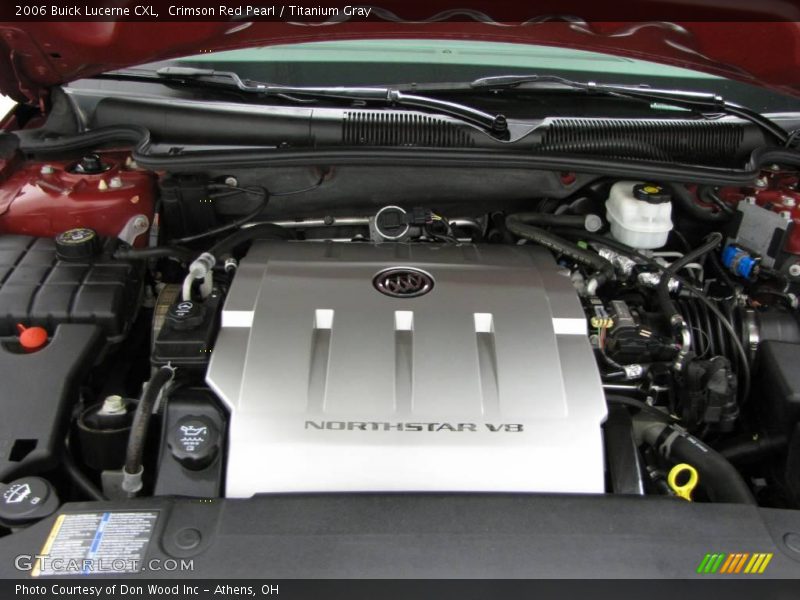 Crimson Red Pearl / Titanium Gray 2006 Buick Lucerne CXL