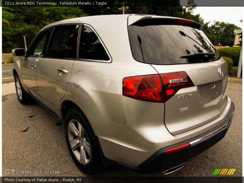 Palladium Metallic / Taupe 2011 Acura MDX Technology