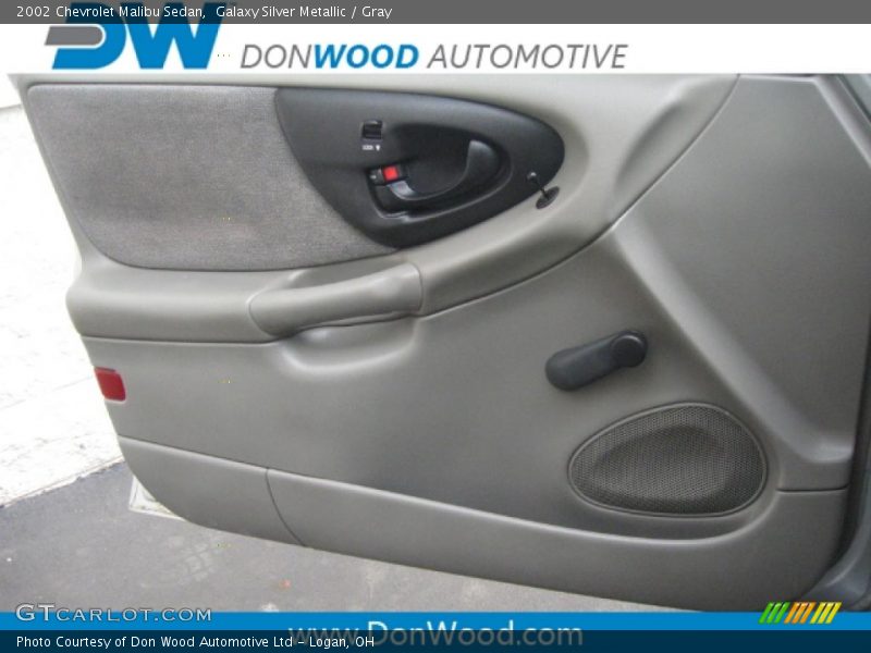 Galaxy Silver Metallic / Gray 2002 Chevrolet Malibu Sedan