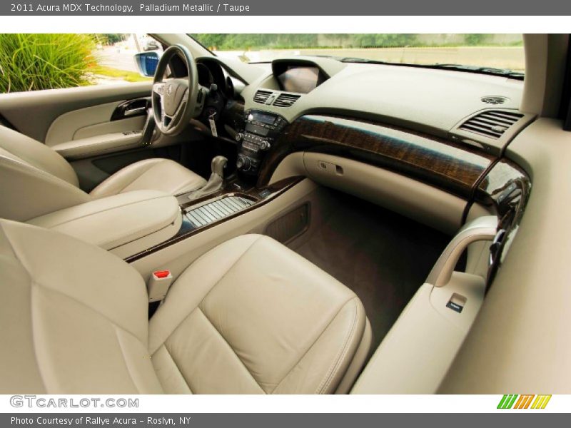 Palladium Metallic / Taupe 2011 Acura MDX Technology
